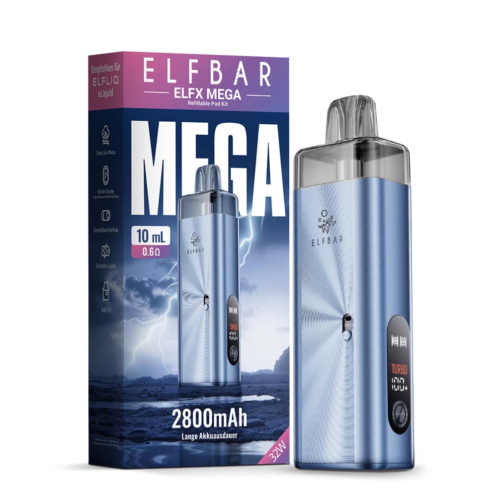 ELFBAR ELFX Mega Kit – Cyan — Bild 2