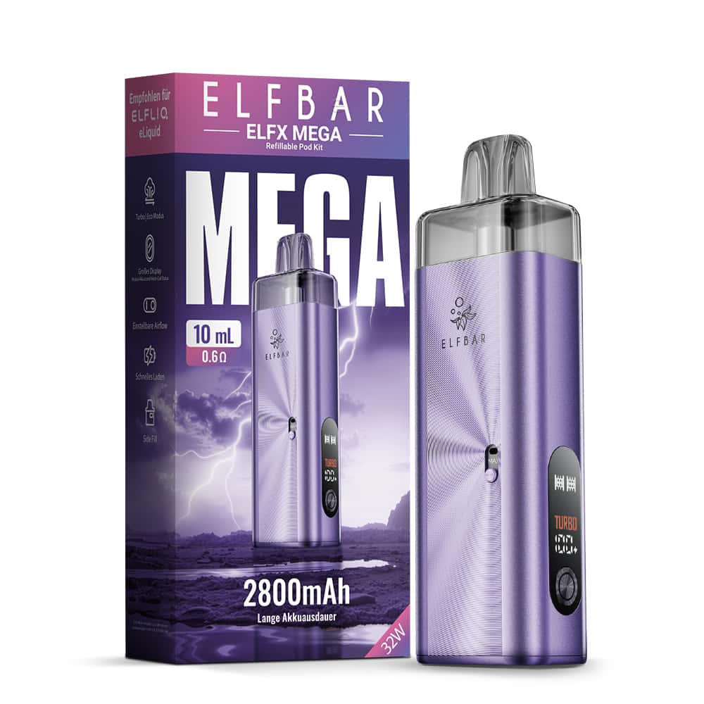 ELFBAR ELFX Mega Kit – Purple — Bild 2