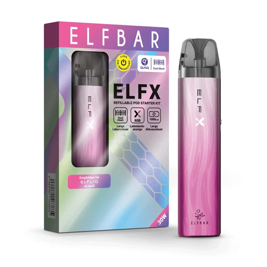 ELFBAR ELFX Kit – Silver Pink — Bild 2