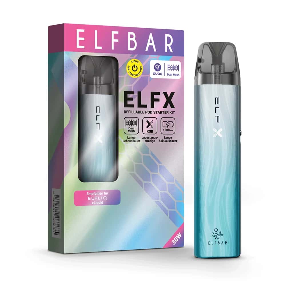 ELFBAR ELFX Kit – Silver Blue — Bild 2