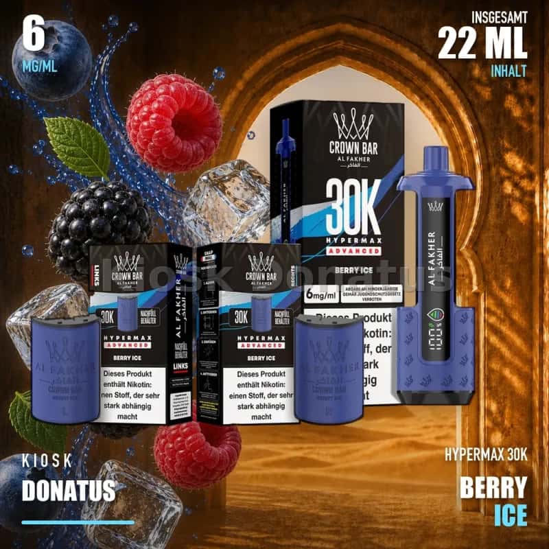 ALFAKHER 30K HYPERMAX – BERRY ICE