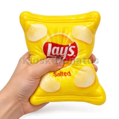 Candy Squishy Chips-Tüte Salted Gelb, 1 Stück — Bild 4