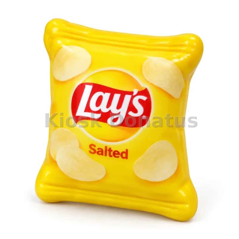 Candy Squishy Chips-Tüte Salted Gelb, 1 Stück