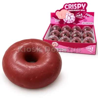 Crispy Squishy Donut Braun, 1 Stück — Bild 3