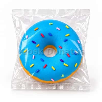 Donut Squishy Blau mit bunten Streuseln — Bild 2