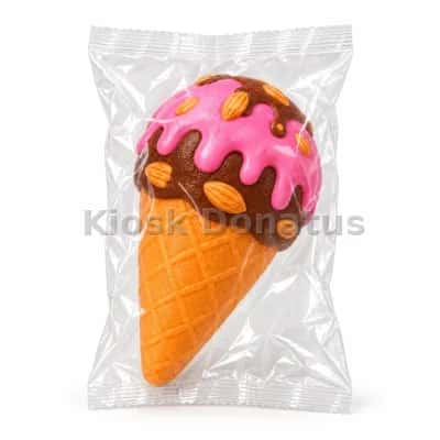 Eishörnchen Squishy Braun/Pink, 1 Stück — Bild 2