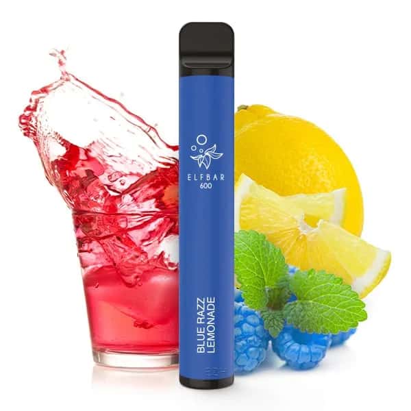 Elfbar Blue Razz Lemonade 600 Züge Nikotinfrei