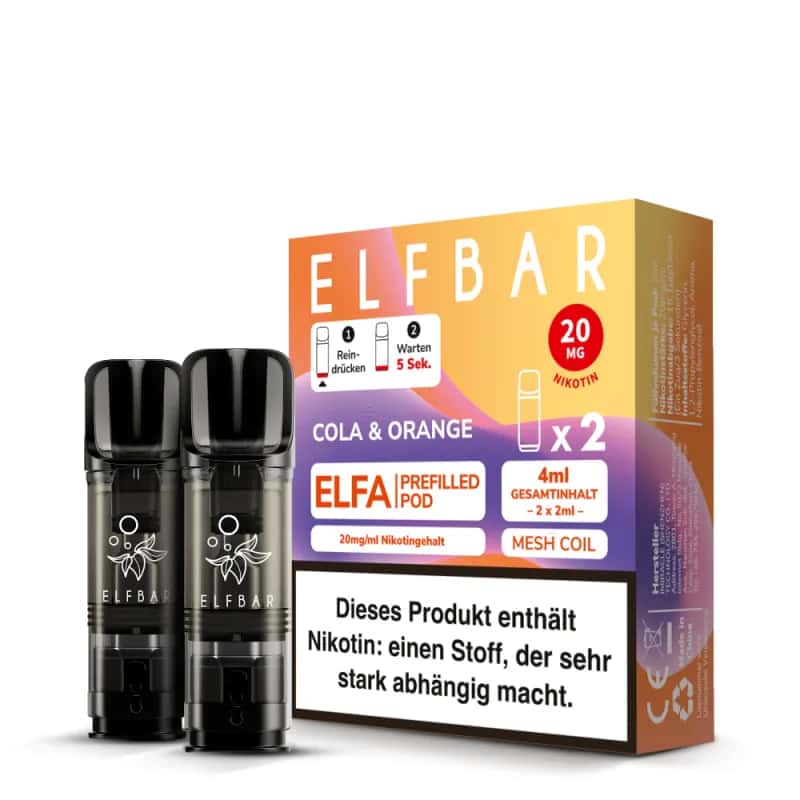Elfbar Elfa 2x 600 Cola & Orange