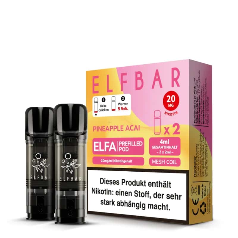 Elfbar Elfa 2x 600 Pineapple Acai