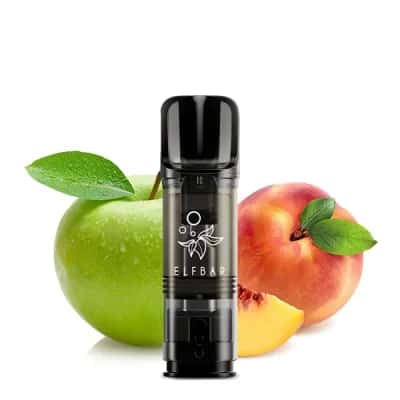 Elfbar Elfa 2x 600 Züge Apple Peach 0mg — Bild 3