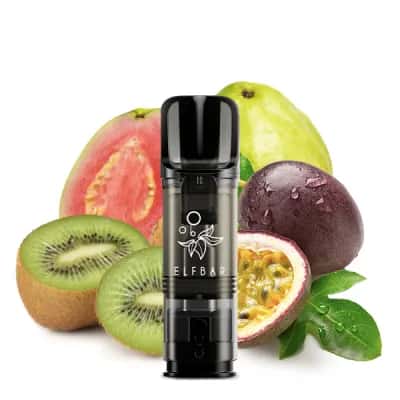 Elfbar Elfa 2x 600 Züge Kiwi Passion Fruit Guave 0mg — Bild 2