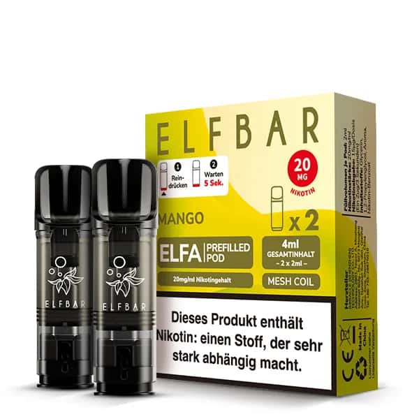 Elfbar Elfa 2x 600 Züge Mango