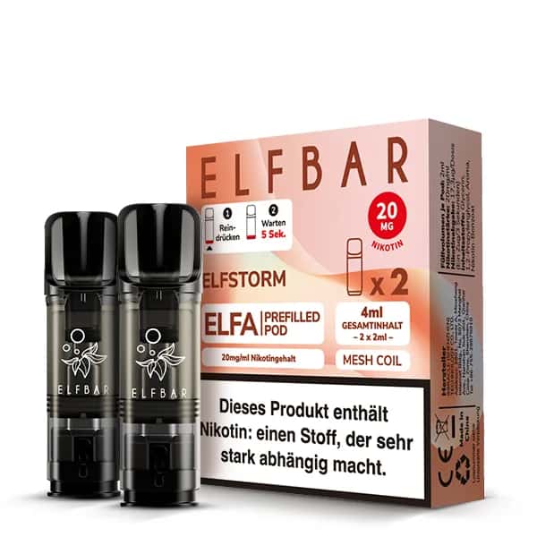 Elfbar Elfa Energy 2x Pods 600 Züge