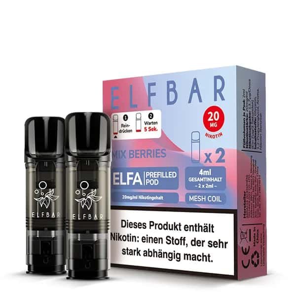 Elfbar Elfa Mixed Berries 2x 600 Züge