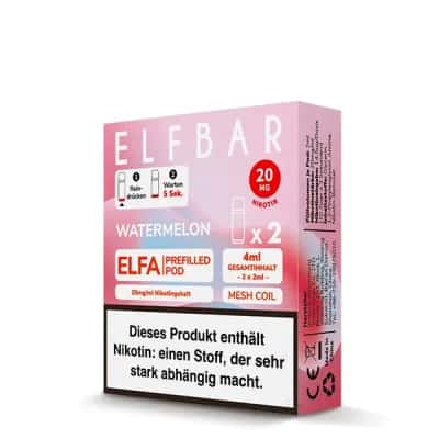 Elfbar Elfa Watermelon 2x Pods 600 Züge — Bild 2