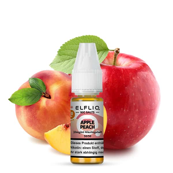 Elf Bar ElfLiq Apple Peach 10mg Liquid – 10 ml — Bild 2