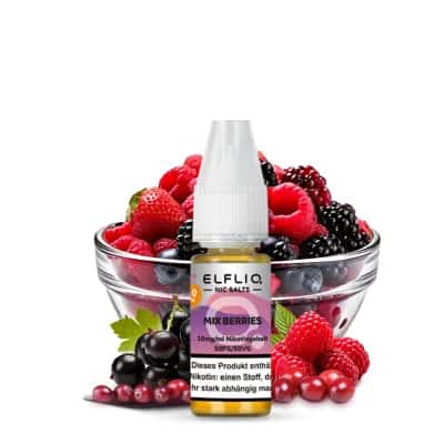 Elfbar ElfLiq Mix Berries 10mg Liquid – 10 ml — Bild 2