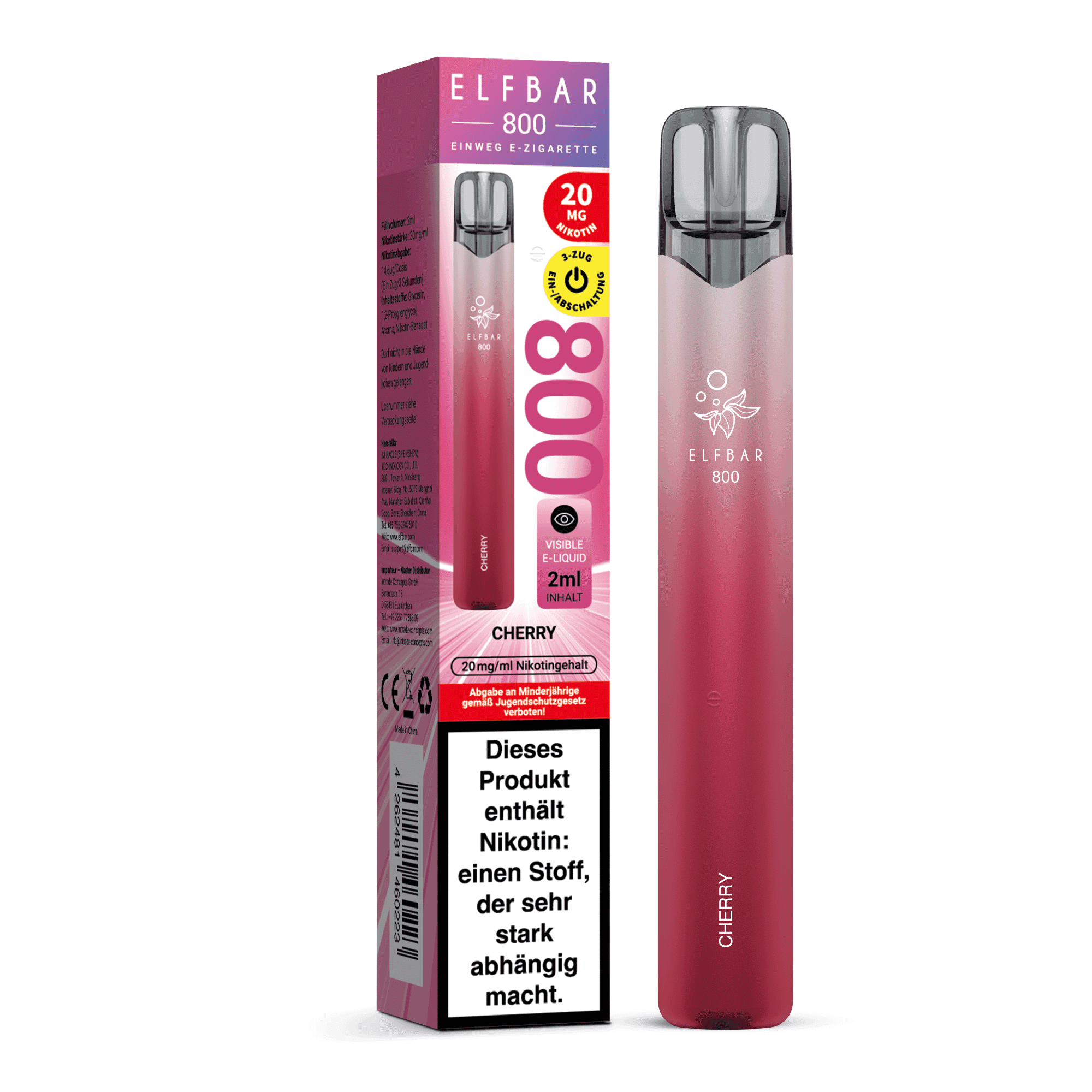 Elfbar 800 Cherry — Bild 2