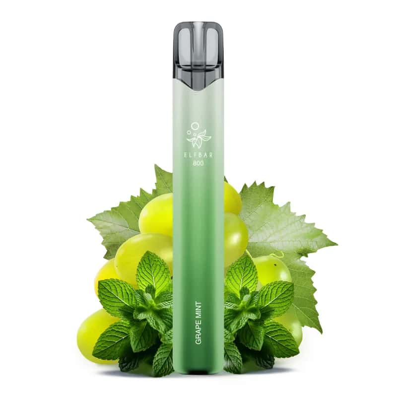 Elfbar 800 Grape Mint Nikotinfrei
