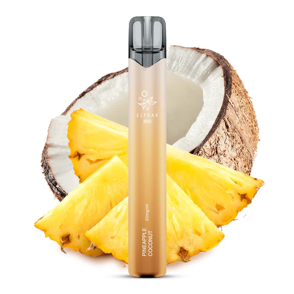 Elfbar 800 - Pineapple Coconut - 20 mg/ml