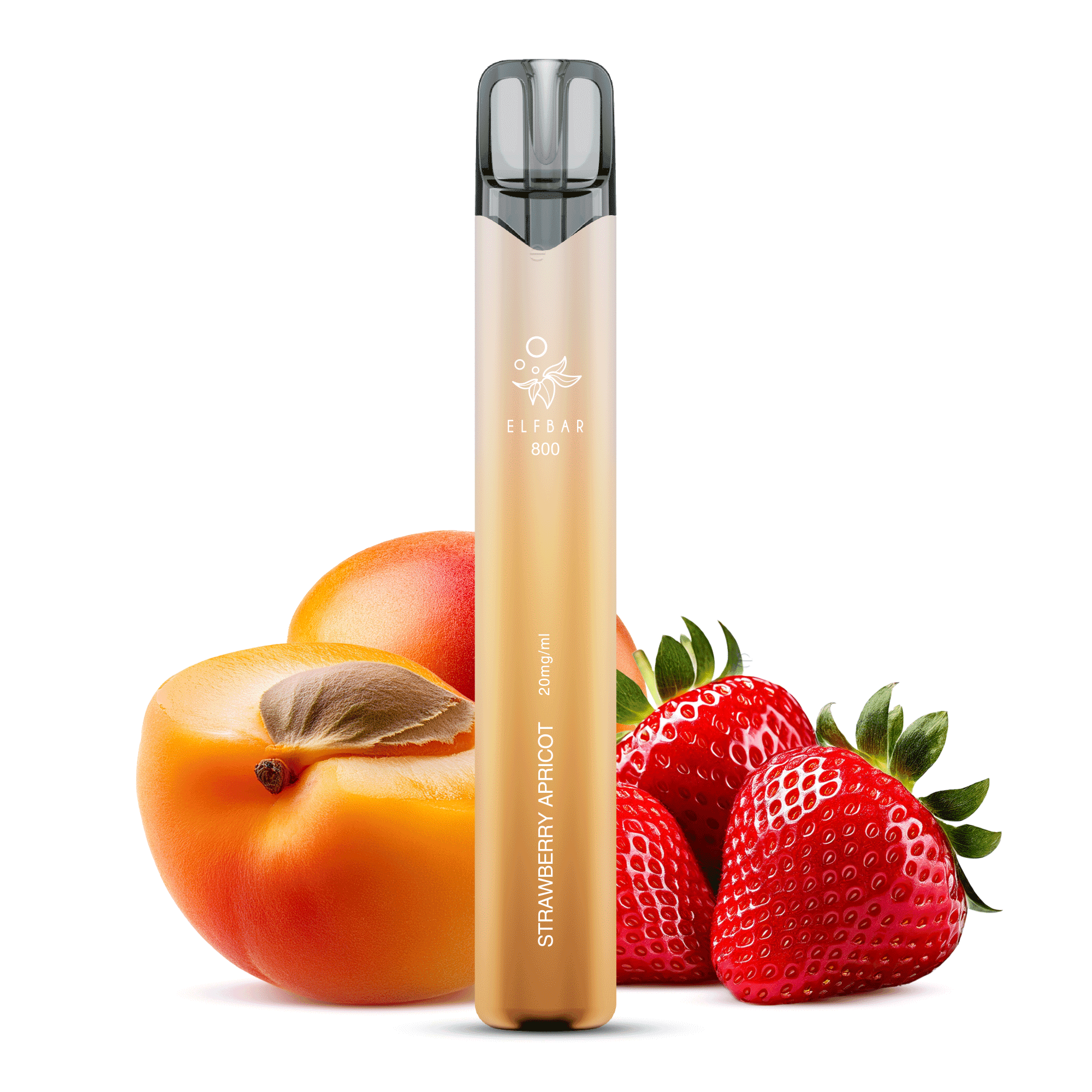 Elfbar 800 - Strawberry Apricot - 20 mg/ml