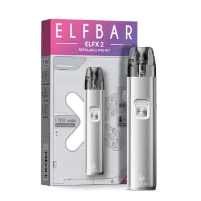 ELFBAR ELFX 2 Kit – Titanium Silver — Bild 2