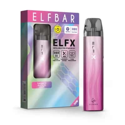 ELFBAR ELFX Kit – Silver Pink — Bild 2