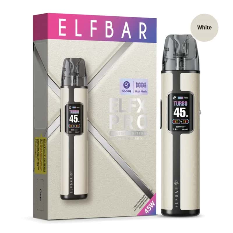 ELFBAR ELFX Pro Kit – White