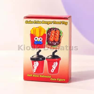 Food Squishy Pizza Gelb-Rosa — Bild 3