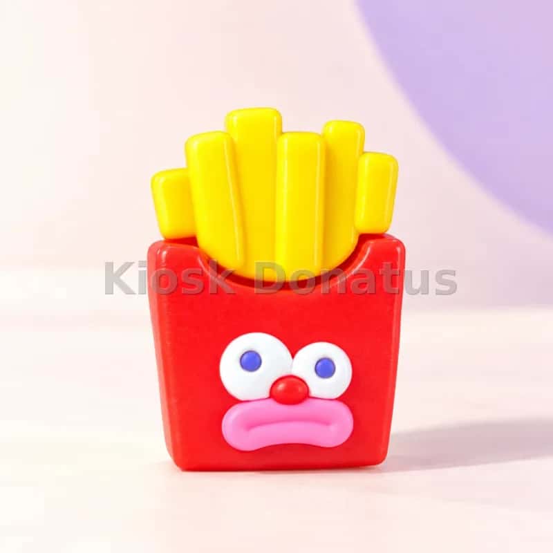 Food Squishy Pommes Rot-Gelb