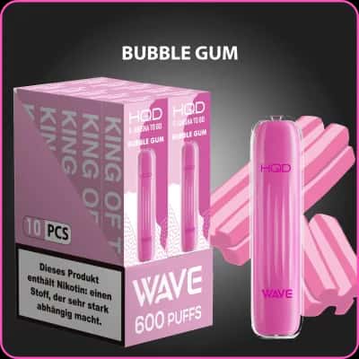 HQD WAVE 600 Züge Bubble Gum — Bild 2