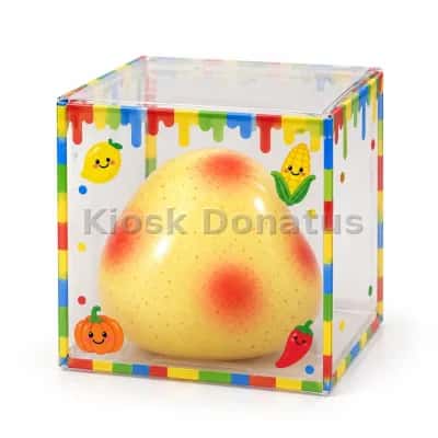Kartoffel-Squishy Hellgelb mit roten Flecken, 1 Stück — Bild 2