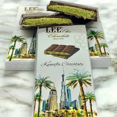 LeeChoc Chocolate - Kunafa Chocolate 200g — Bild 3