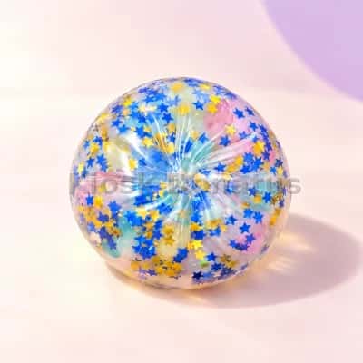 Rainbow Mystery Bun Blau-Gold, Squishy, 1 Stück — Bild 5