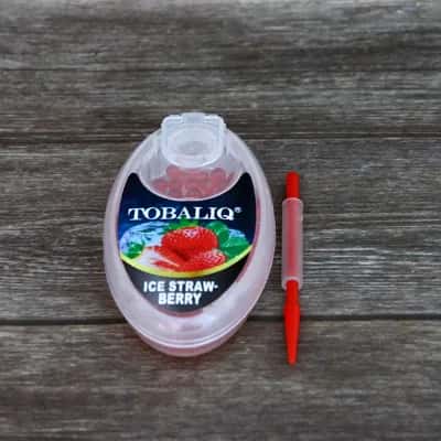 Tobaliq Aromakapseln Ice Strawberry — Bild 2