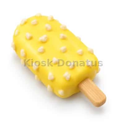 Wax Shell Squishy Eis am Stiel Gelb, 1 Stück — Bild 2