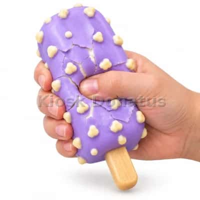 Wax Shell Squishy Eis am Stiel Lila, 1 Stück — Bild 4