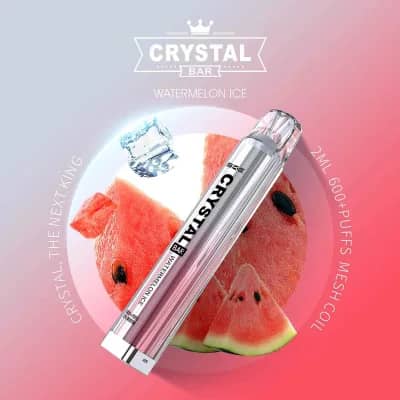 Crystal Bar – Einweg E-Shisha 600 Züge - Watermelon Ice