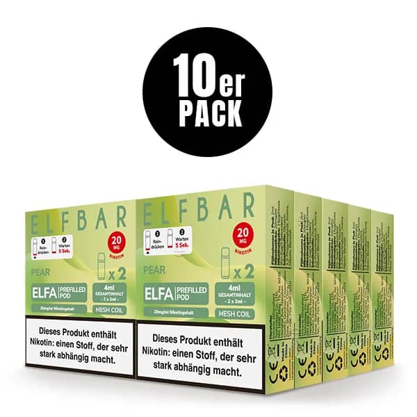 10er Pack - ELFA – Pear