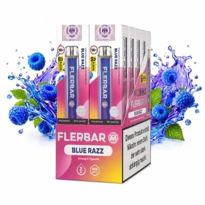 10er Pack - Flerbar – Blue Razz