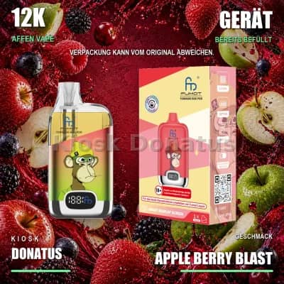12K Affen Vape – Apple Berry Blast