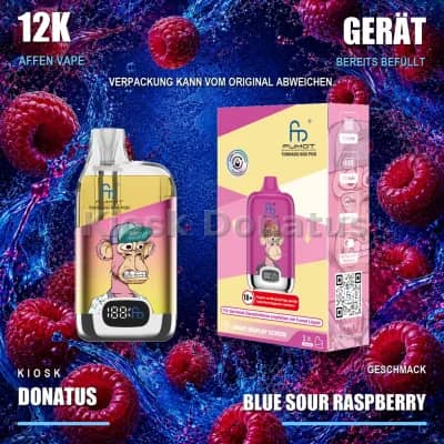 12K Affen Vape – Blue Sour Raspberry