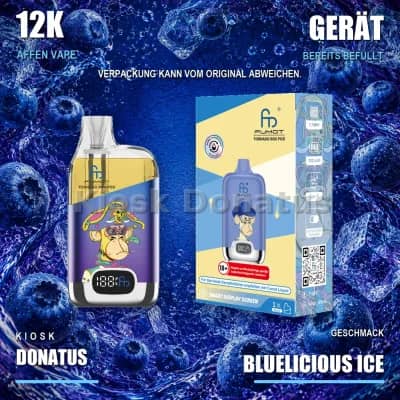 12K Affen Vape – Bluelicious Ice