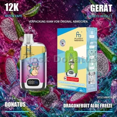 12K Affen Vape – Dragonfruit Aloe Freeze