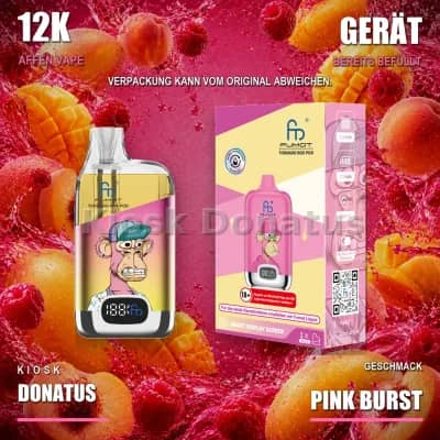 12K Affen Vape – Pink Burst