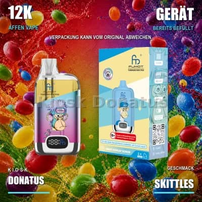 12K Affen Vape – Skittles