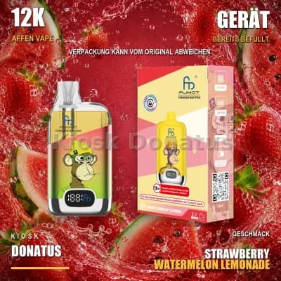 12K Affen Vape – Strawberry Watermelon Lemonade