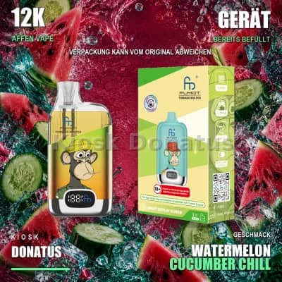 12K Affen Vape – Watermelon Cucumber Chill