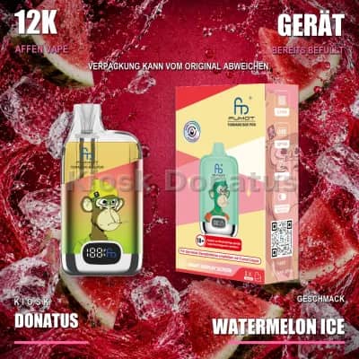 12K Affen Vape – Watermelon Ice