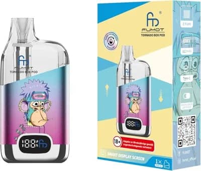 Randm Tornado Digital Box | Pod System | Blue Pink